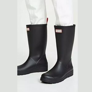 HUNTER ORIGINAL PLAY TALL RAIN BOOTS WELLIES US 10